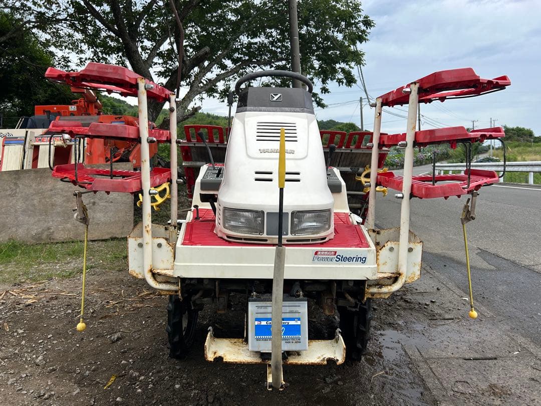 宮崎　ヤンマー 5条　セル付き　田植機 RR550 9.8馬力 田植え機　動画有