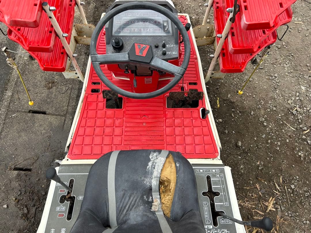 宮崎　ヤンマー 5条　セル付き　田植機 RR550 9.8馬力 田植え機　動画有