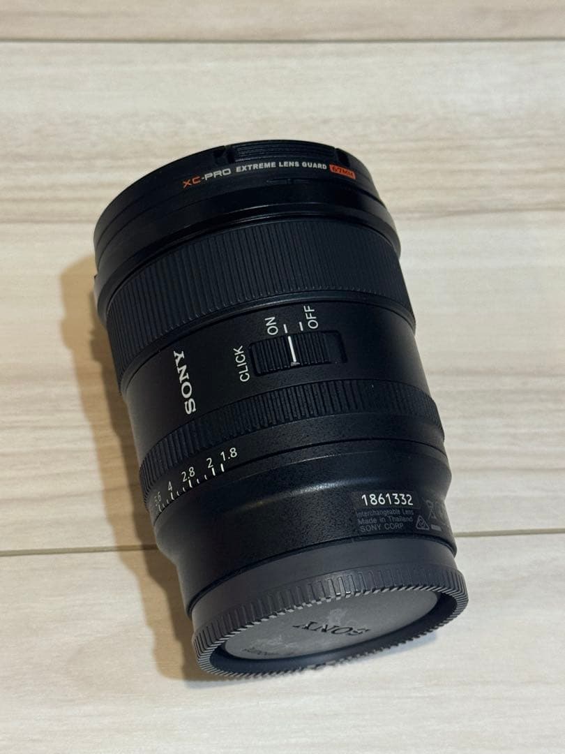 【数回使用のみ極美品】SONY FE 20mm F1.8 G レンズ