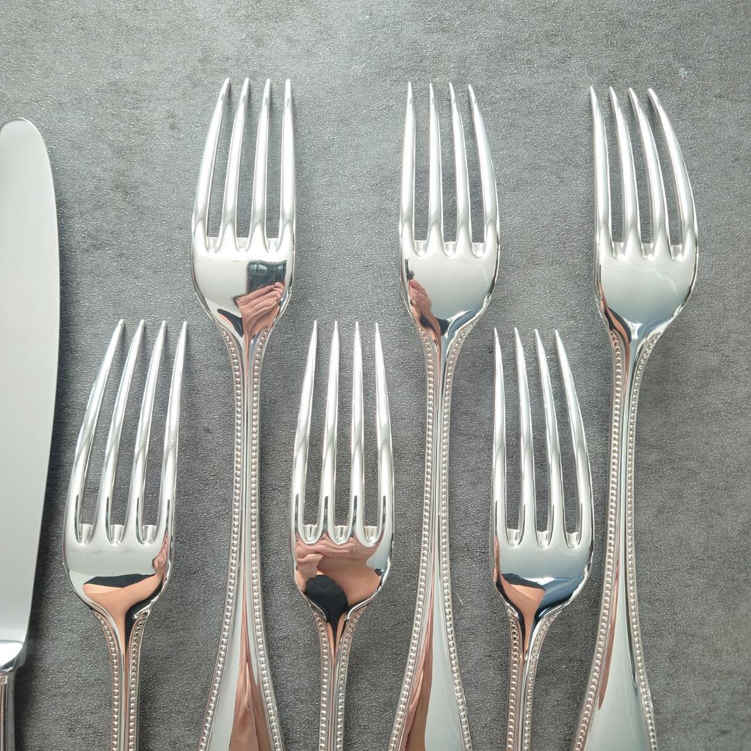 美品 クリストフル パール テーブルナイフ テーブルフォーク 12点