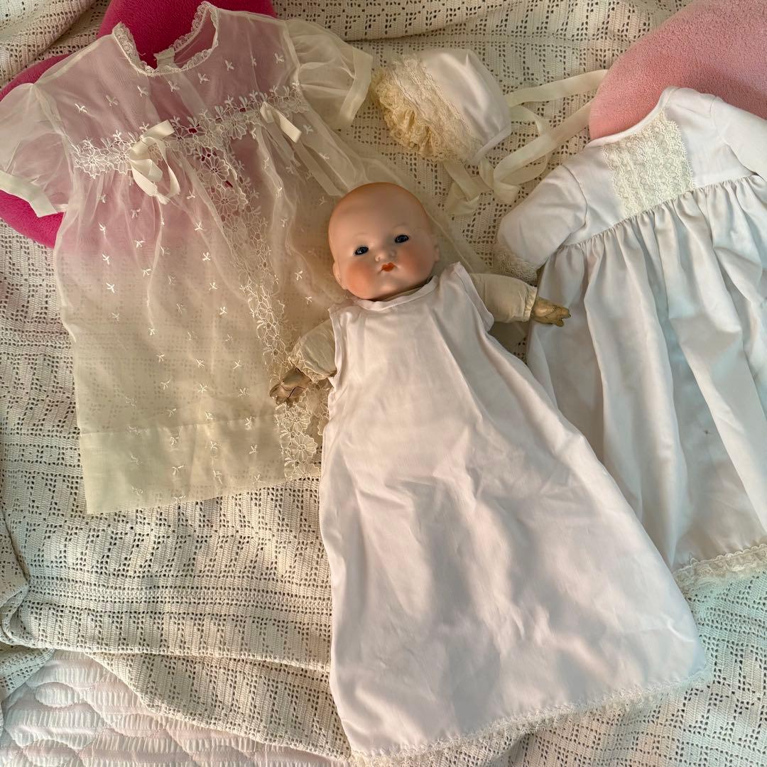 アンティーク　ビスクドール　アーモンドマルセルベビー