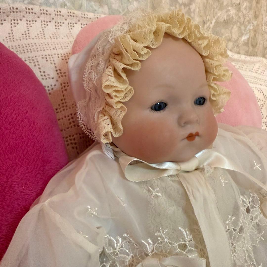 アンティーク　ビスクドール　アーモンドマルセルベビー
