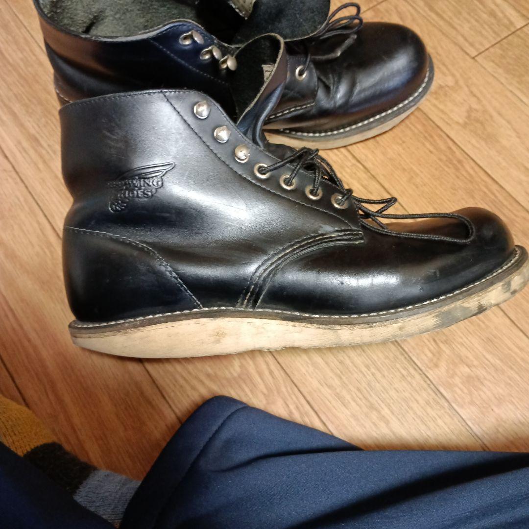 M*0様 REDWINGSHOES8165ブッラクブーツ7，5