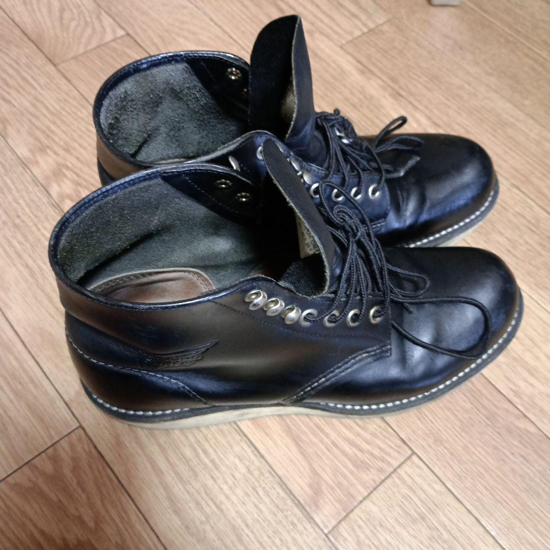 M*0様 REDWINGSHOES8165ブッラクブーツ7，5