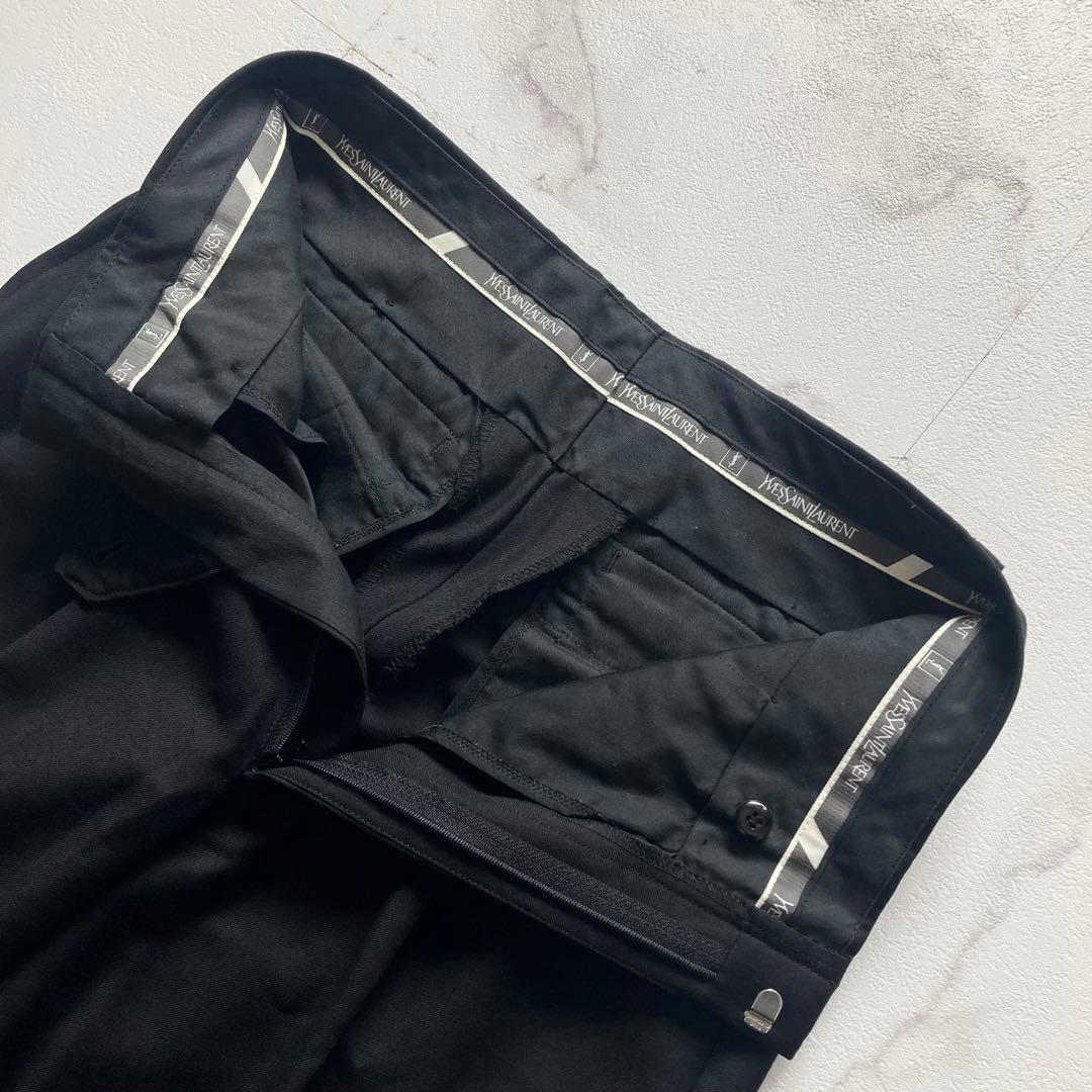 YSLイブサンローラン スーツ セットアップ 黒 Y2K スーパー110s