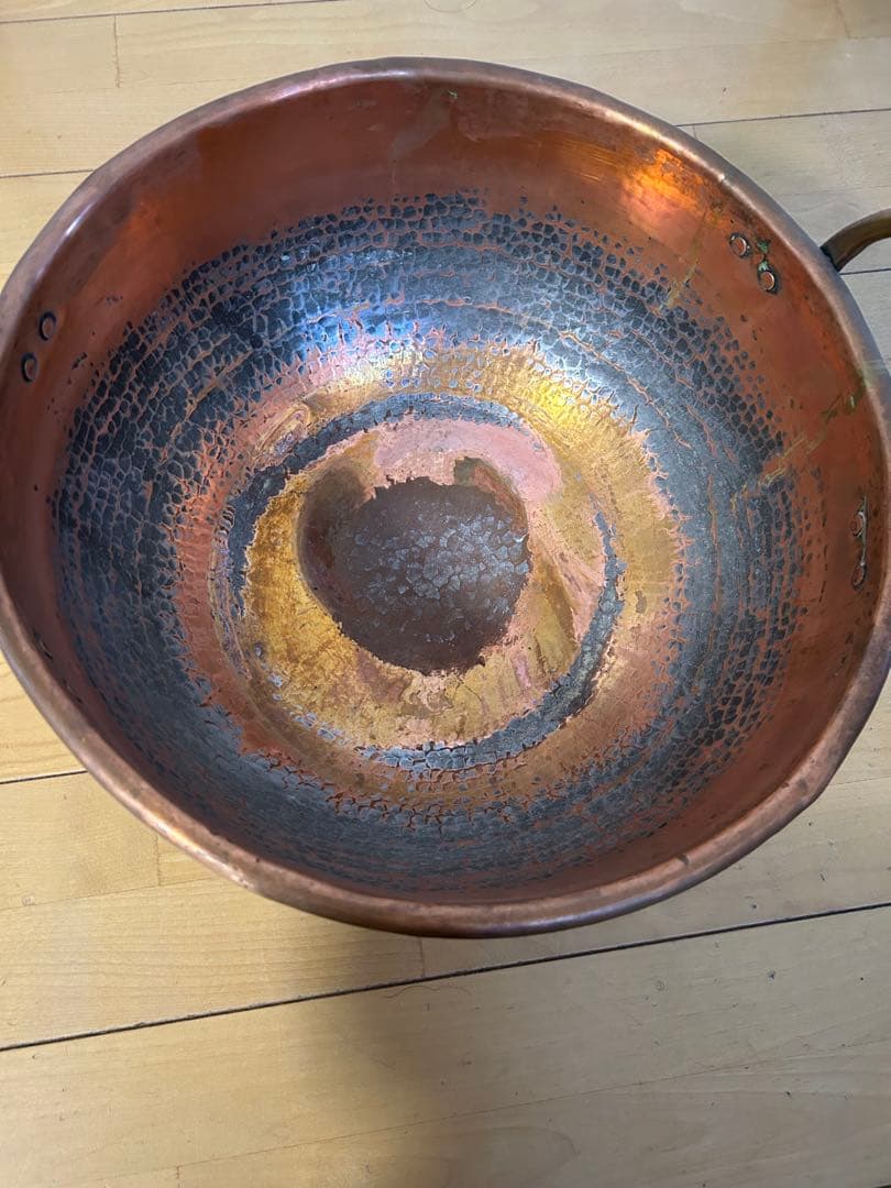 両手銅鍋 製菓用具 業務用 厨房用 洋菓子 和菓子