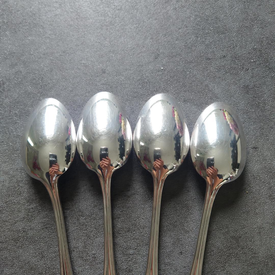 美品 クリストフル アルビ コーヒースプーン 4点