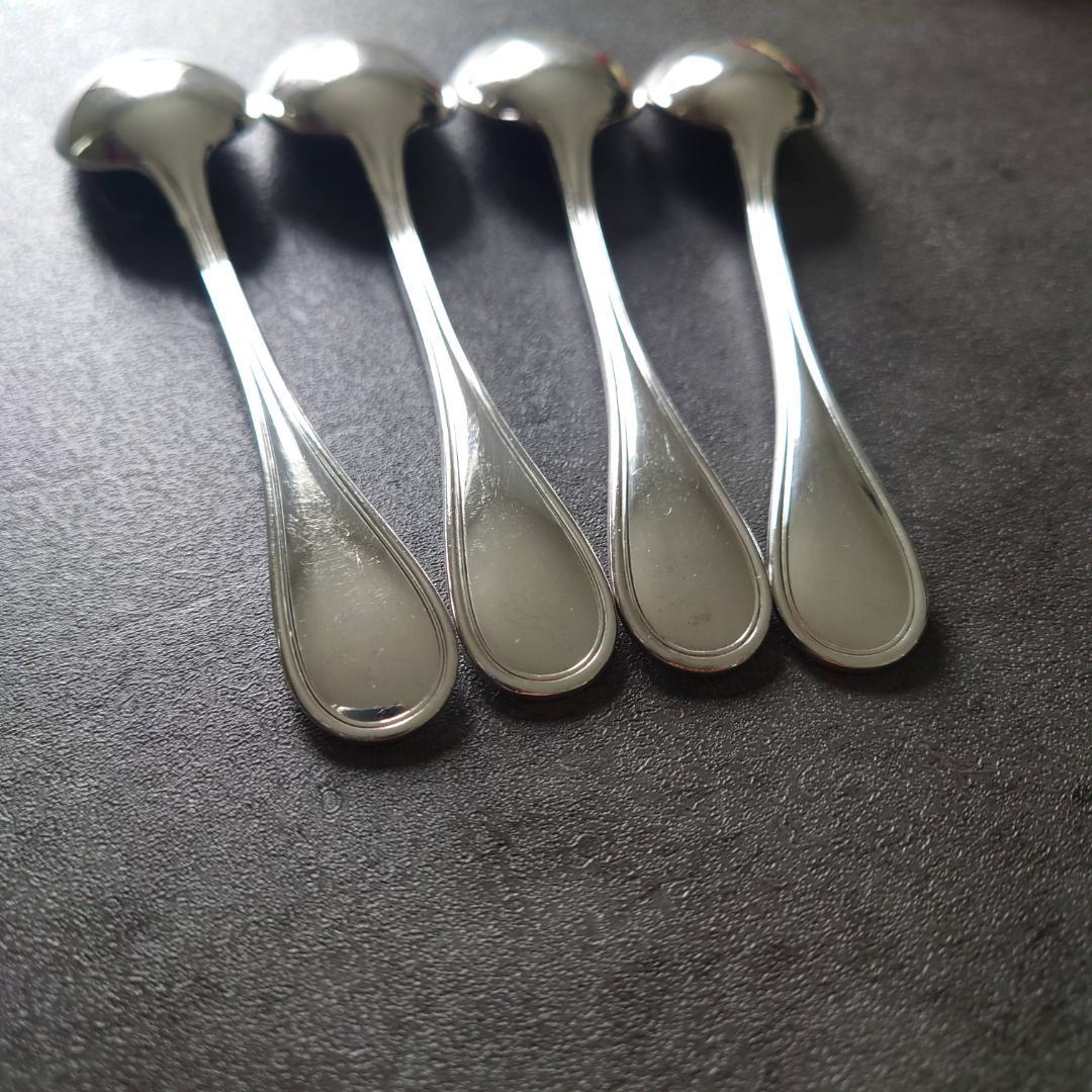 美品 クリストフル アルビ コーヒースプーン 4点