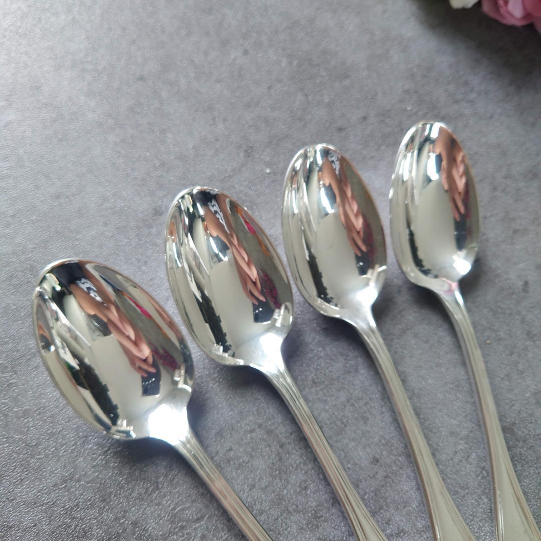 美品 クリストフル アルビ コーヒースプーン 4点