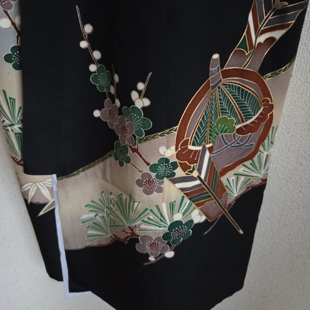 hana　1-17 正絹　男の子お祝い着物　長襦袢付き　産着　七五三　逸品