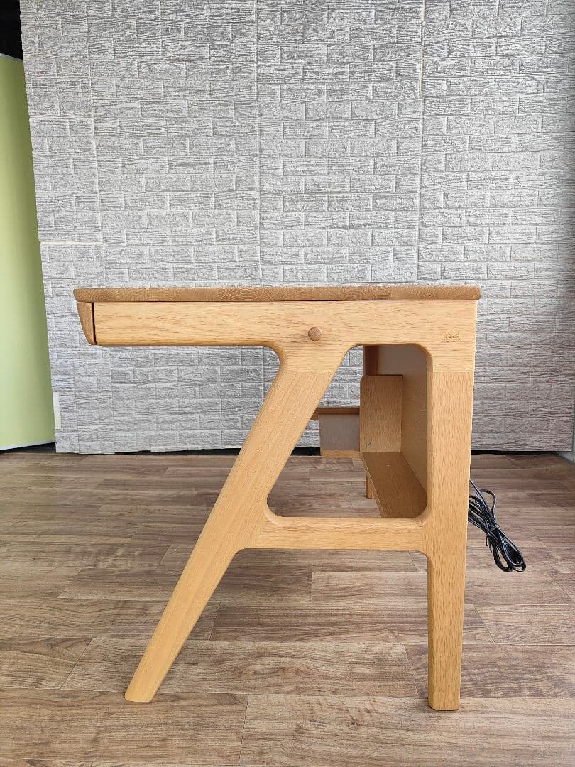 美品 浜本工芸 No.09 デスク ライティングデスク 学習机セット