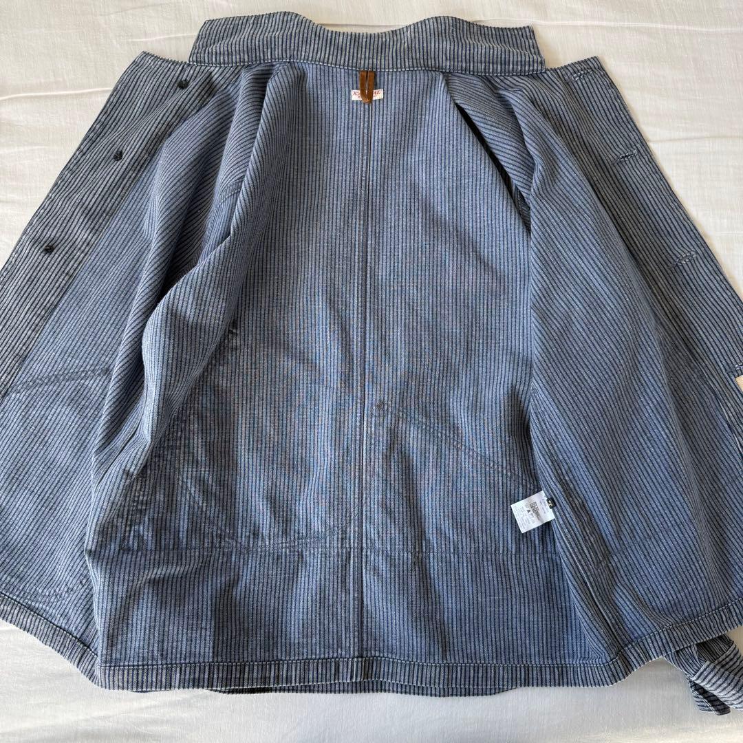 kapital キャピタル 10oz墨 ヒッコリー リンゴマン カバーオール