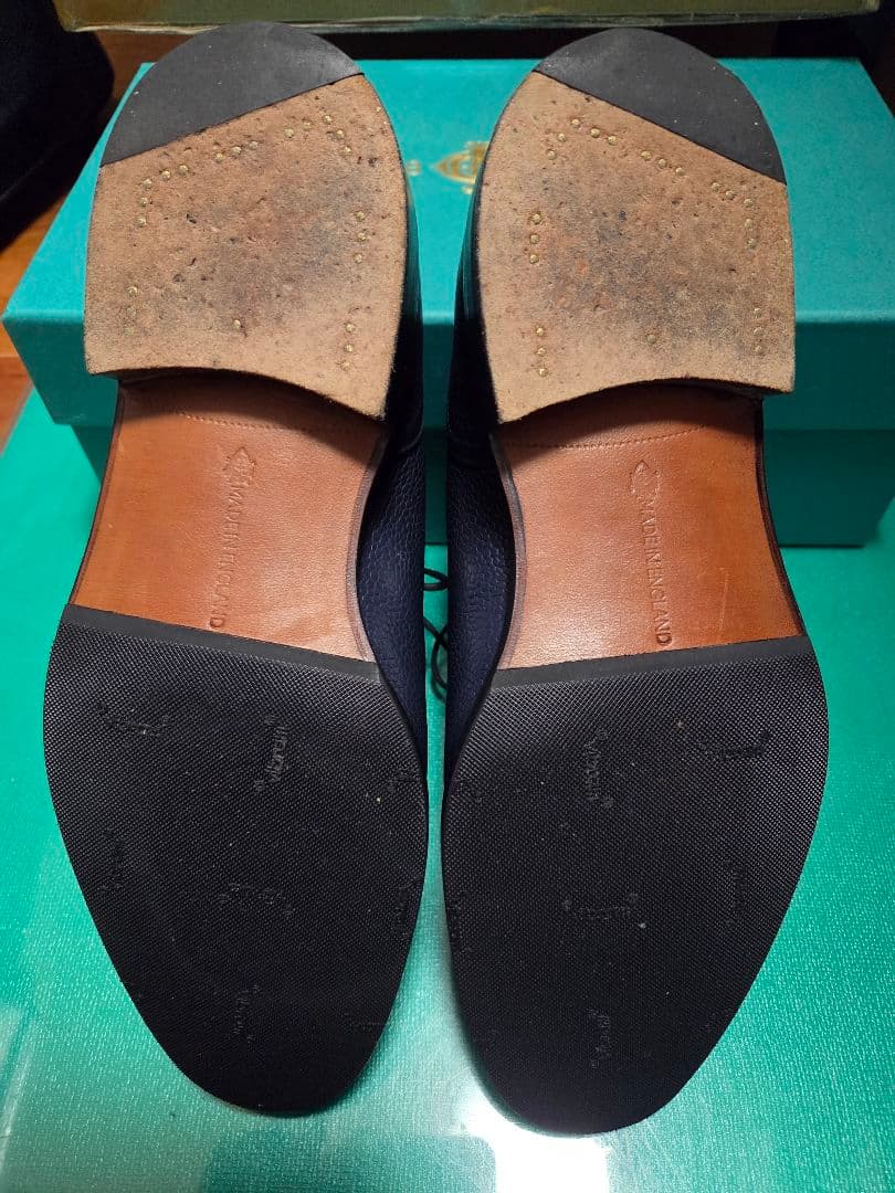 【美品・希少】エドワードグリーン　DOVER　ドーバー　グレインレザー　6