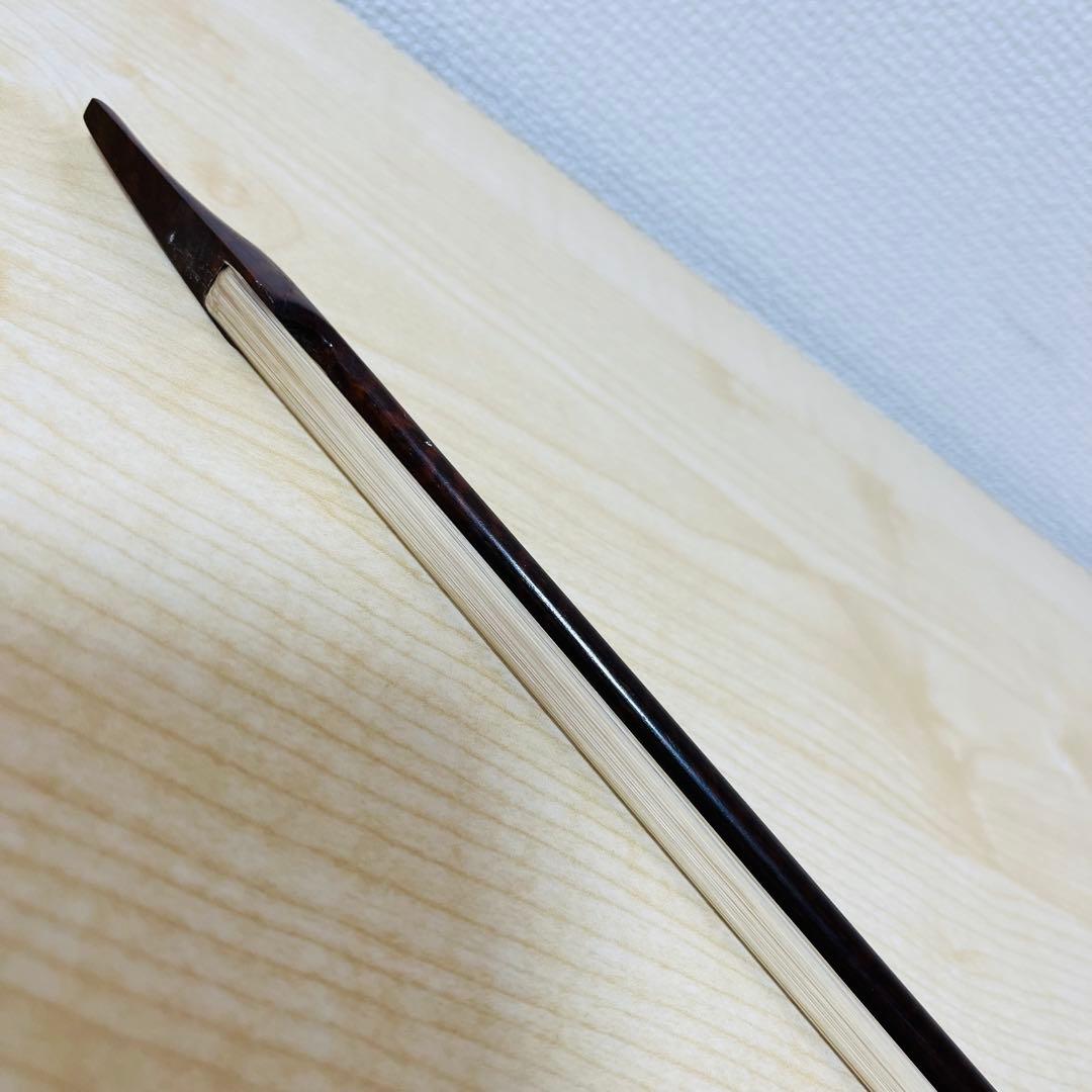 【希少品】バイオリン バロック弓　全長70㎝ 弦楽器 スネークウッド使用