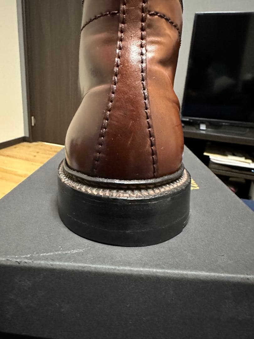 Alden 1339 ブラウン チャッカブーツ 7D