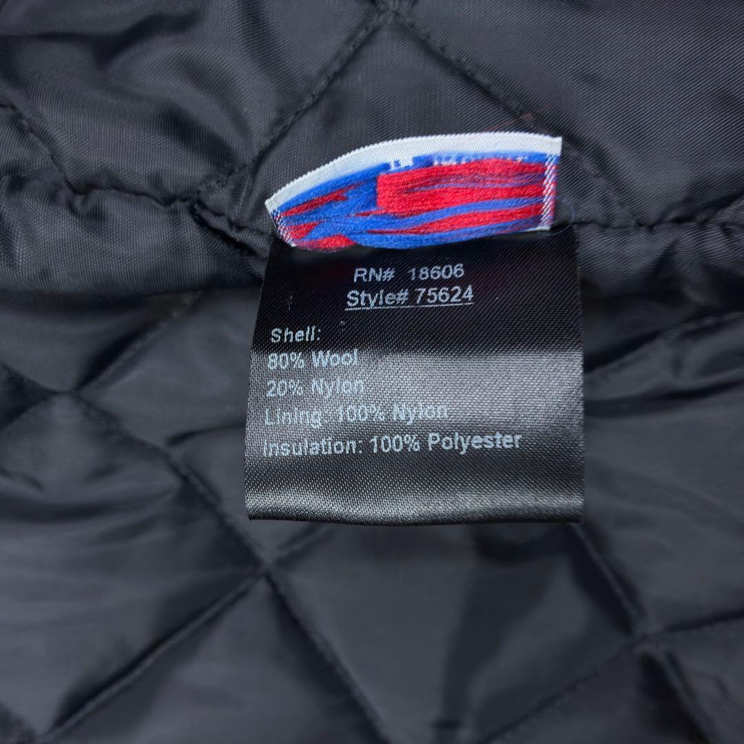 美品　ショット　ピーコート　ウールメルトン　キルティング　38　USA製　グレー