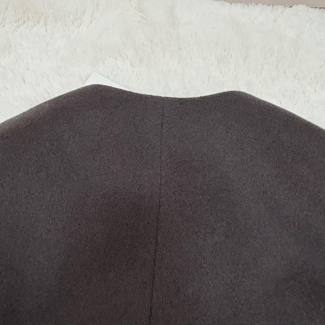 新品タグ付き✨グリーンレーベルリラクシング【WEB限定】ノーカラー ミドルコート