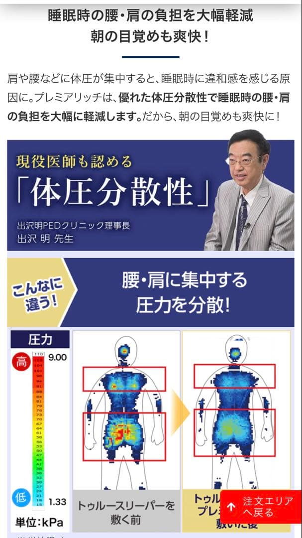 トゥルースリーパー プレミアリッチpr.2 洗えるプラス　クイーン