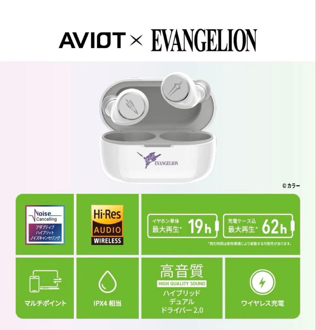 TE-V1R-EVA AVIOT ワイヤレスイヤホン