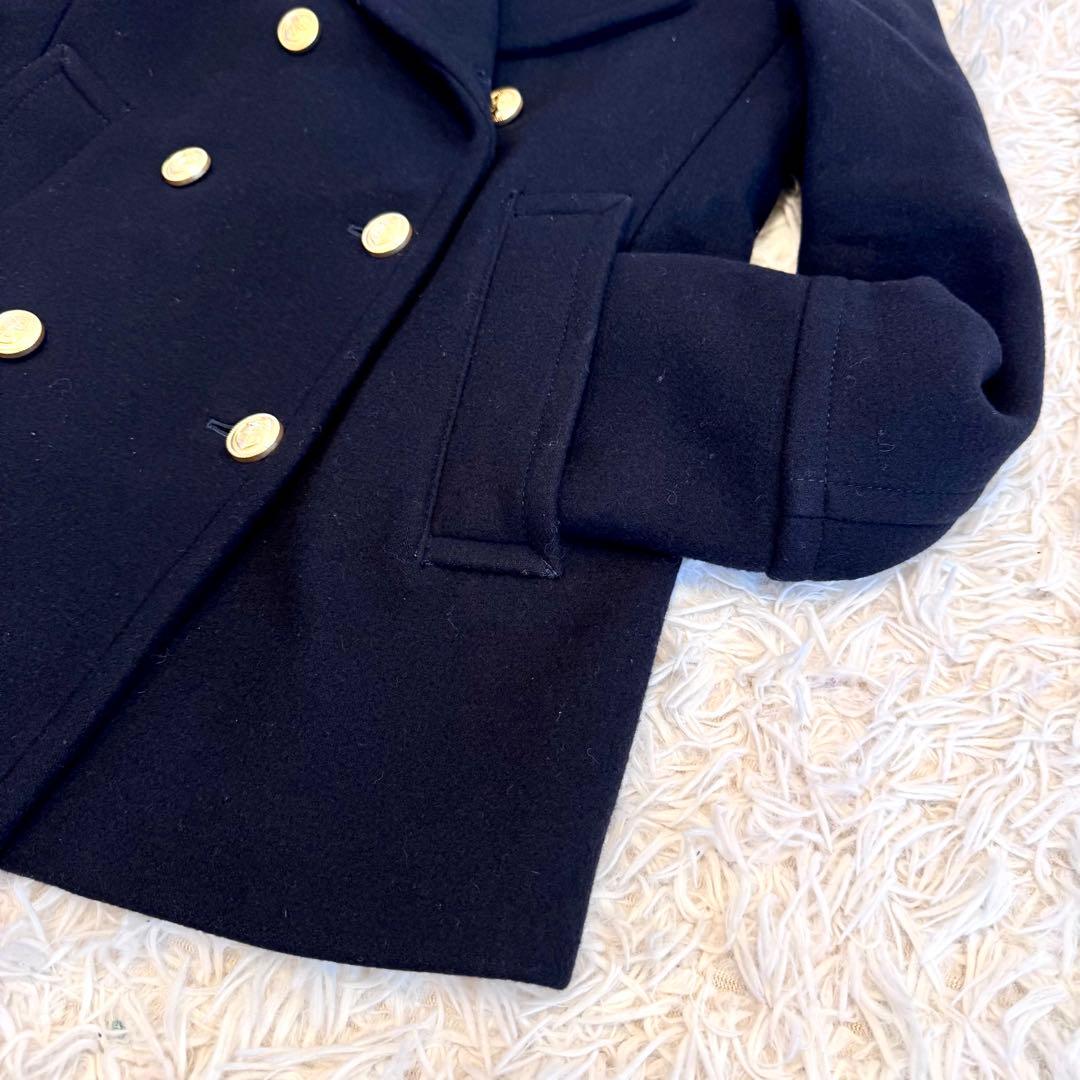 【RITZ様 美品】トゥモローランド マカフィー 金ボタン 肉厚ピーコート 38