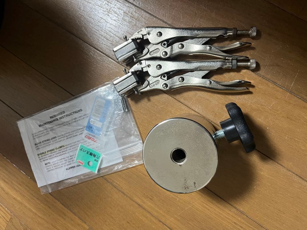 【中古】クリッパーメイト　ガット張り機　ストリングマシン