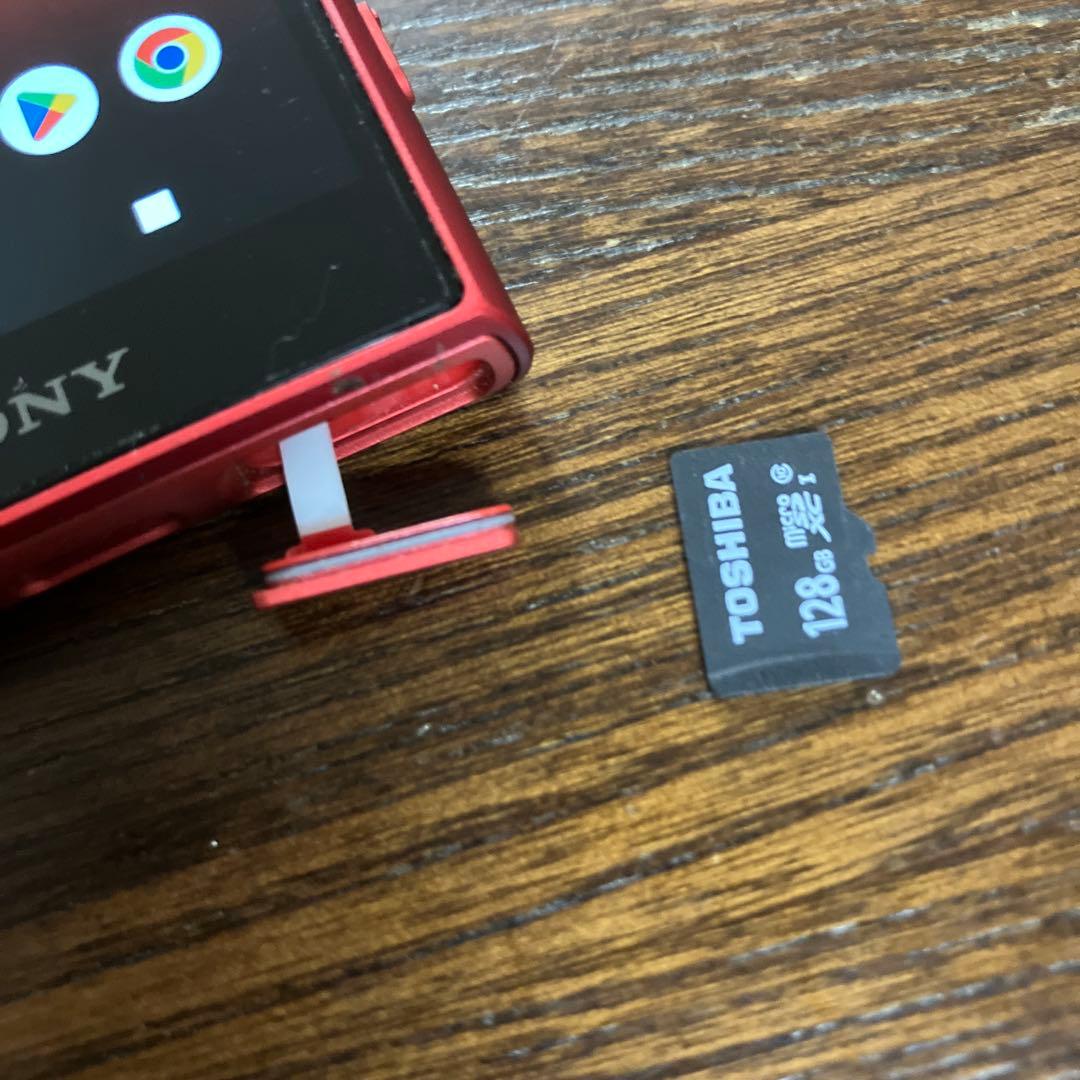 SONYウォークマン　NW-A105 128GB micro SD付き　中古美品
