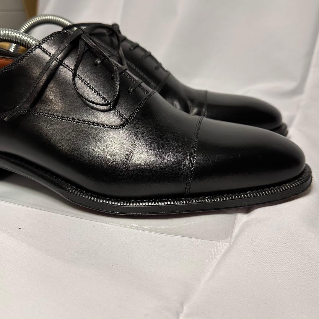 1度使用☆ボリーニ☆メンズ☆革靴☆ブラック☆ストレートチップ☆26cm☆194