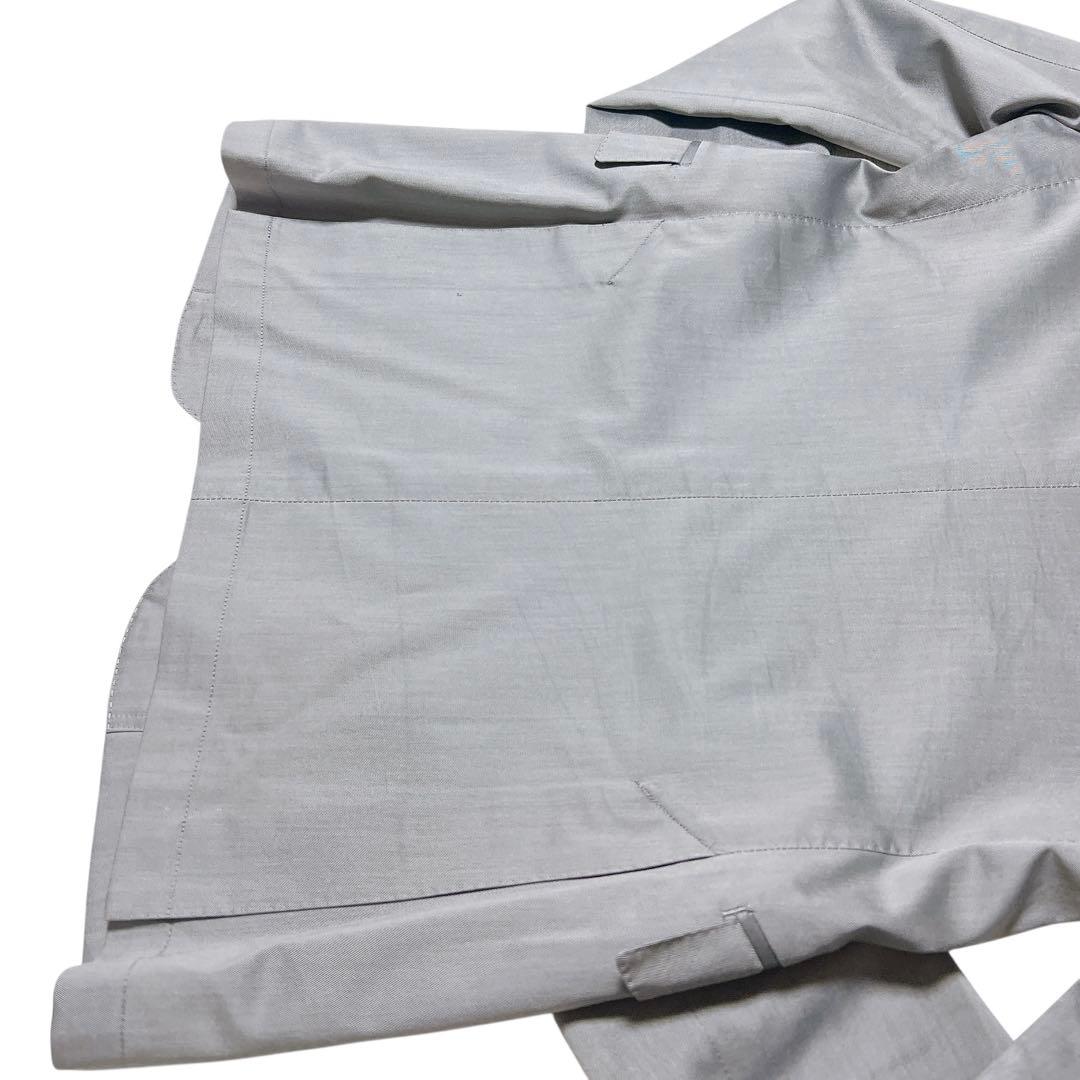 極美品 バーバリーブラックレーベル スーツセットアップ パンツタグ付 グレー M