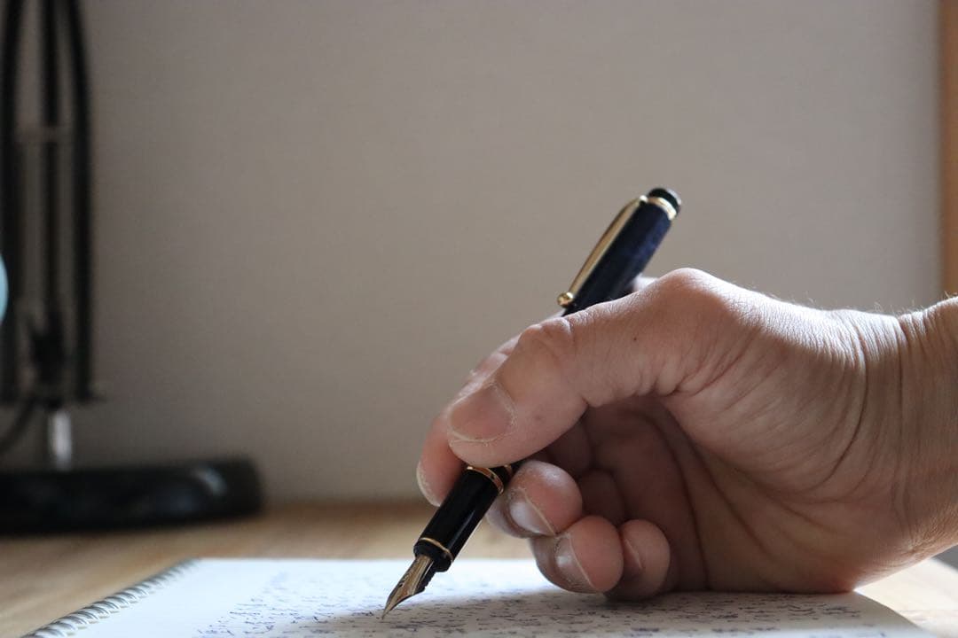 (美品)(廃盤品)パイロット グランセ ブルーマーブル FMニブ