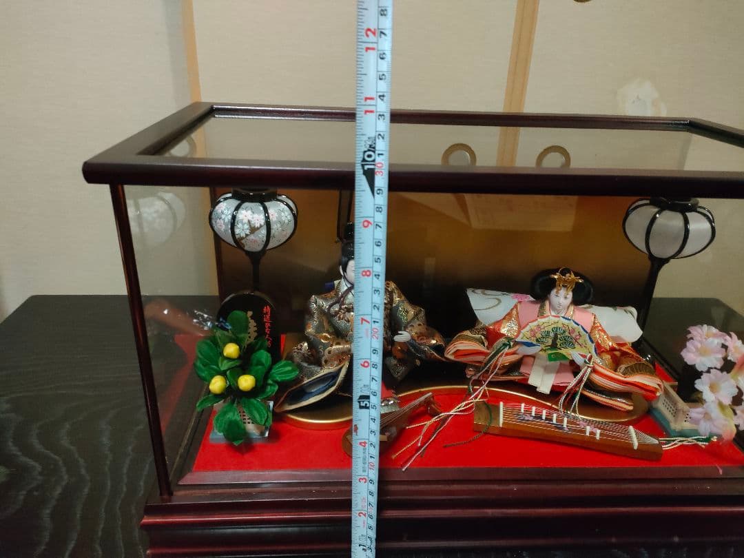 雛人形セット ケース付き　雅　特選　ひな人形　平成レトロ　インテリア