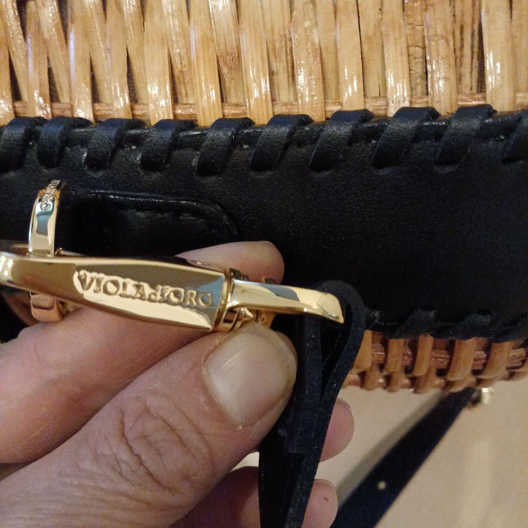 VIORAdORO　ツーウェイかごバック　美品　値下げ不可