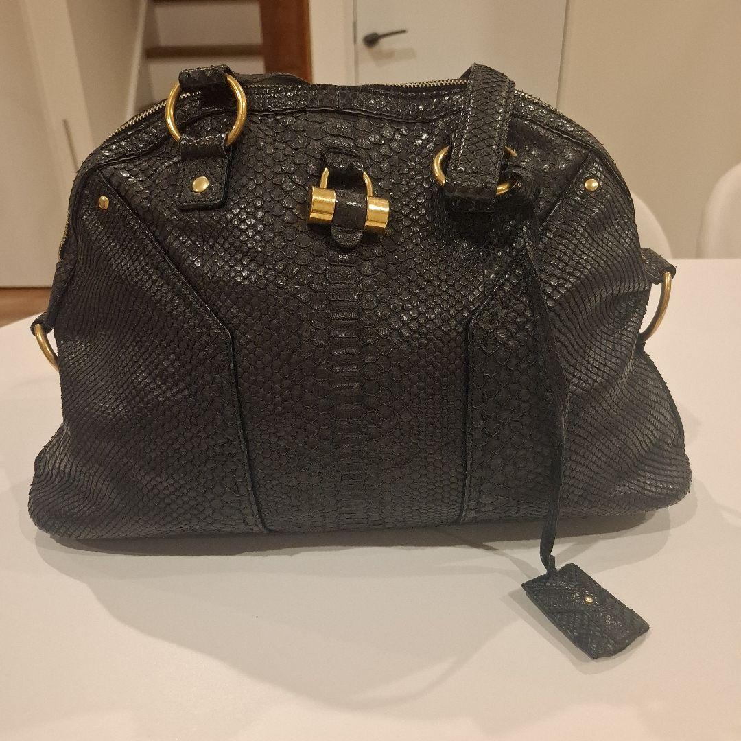 バッグ Yves Saint Laurent MUSE Python Leather