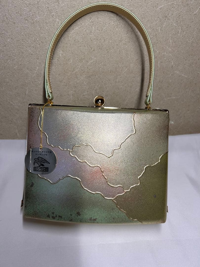 【新品未使用】バック草履セット　和装バッグ　キンワシ印