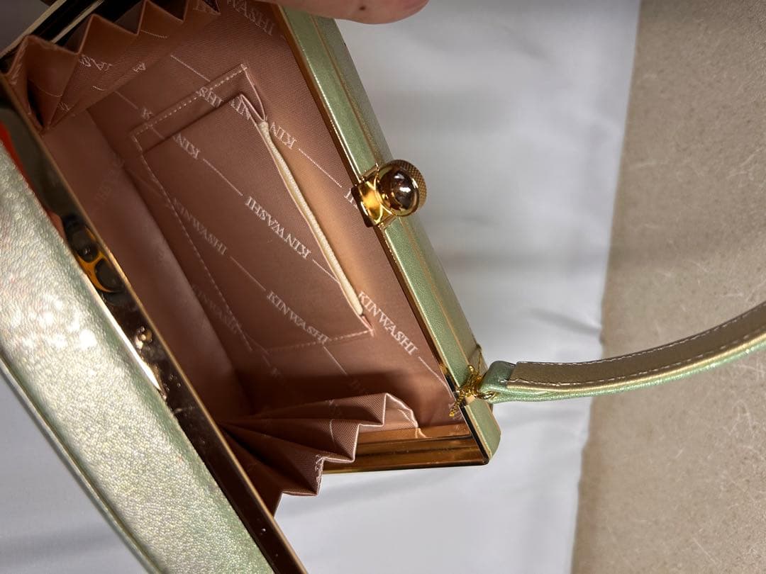 【新品未使用】バック草履セット　和装バッグ　キンワシ印