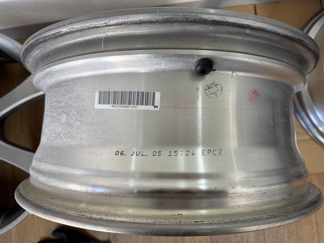 ジョージ　ホンダ純正18インチアルミホイール 4本 18× 7J+55