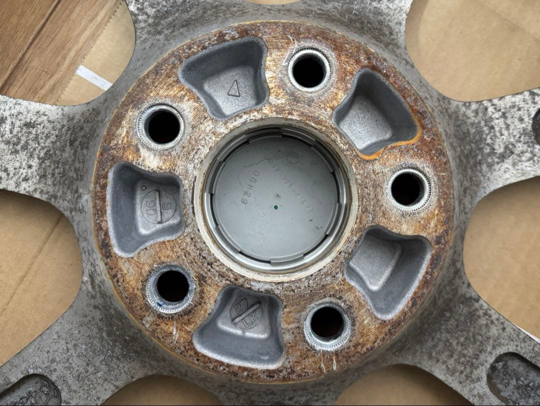 ジョージ　ホンダ純正18インチアルミホイール 4本 18× 7J+55