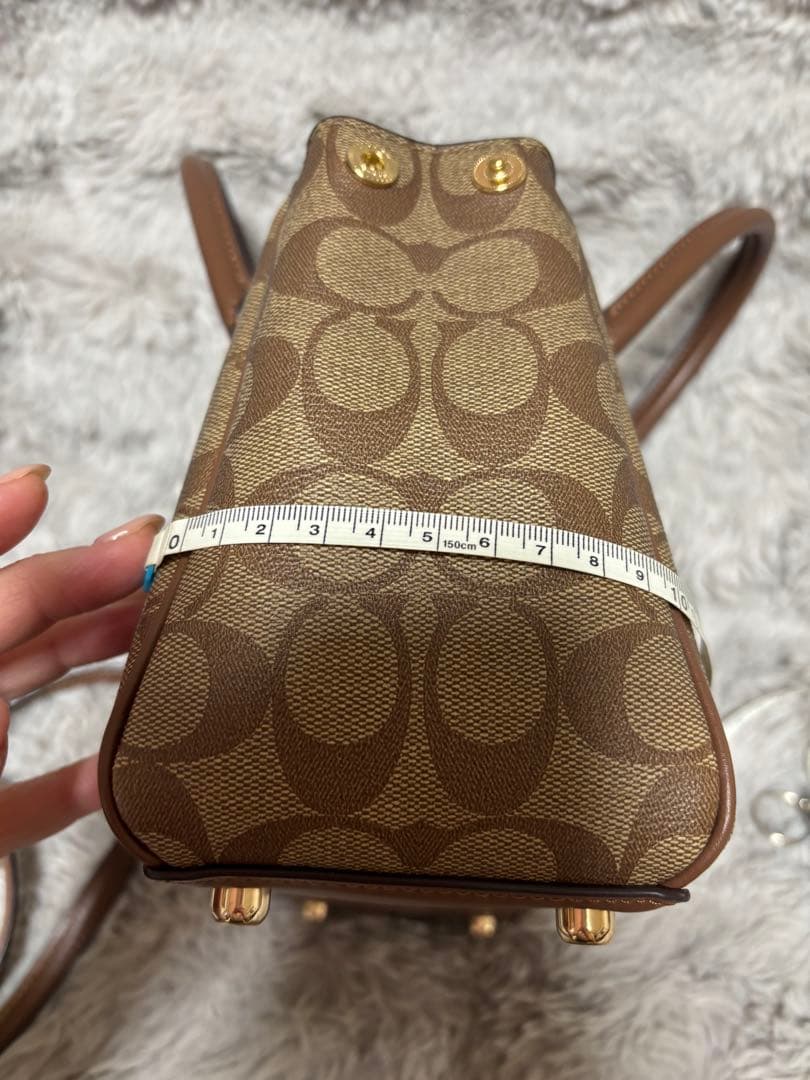 COACH コーチ シグネチャー柄2wayバッグ