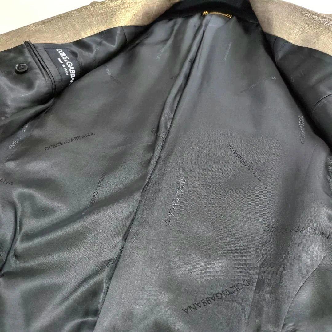 圧倒的存在感✨️ドルチェ&ガッバーナ ゴールド ドレスジャケット セットアップ