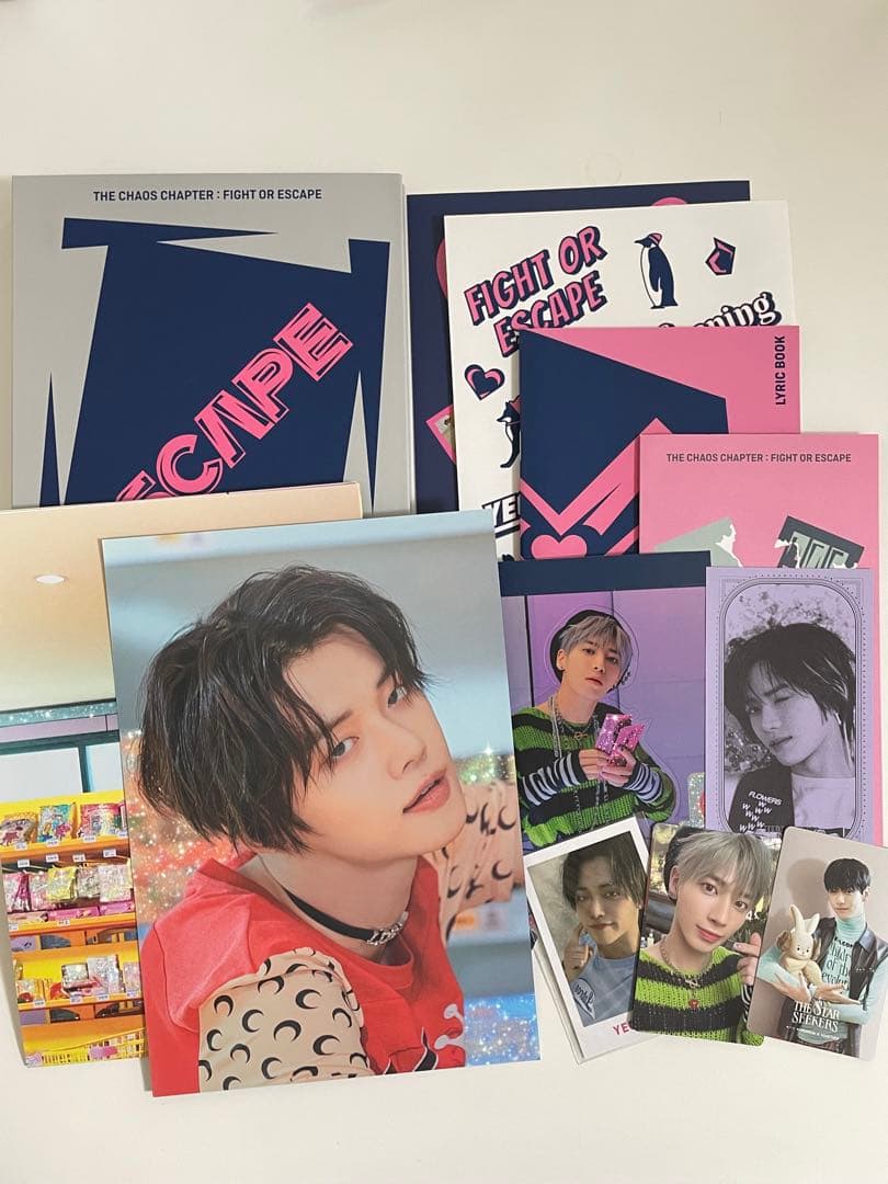 TXT アルバムセット　CD トレカ　トゥバ　まとめ売り