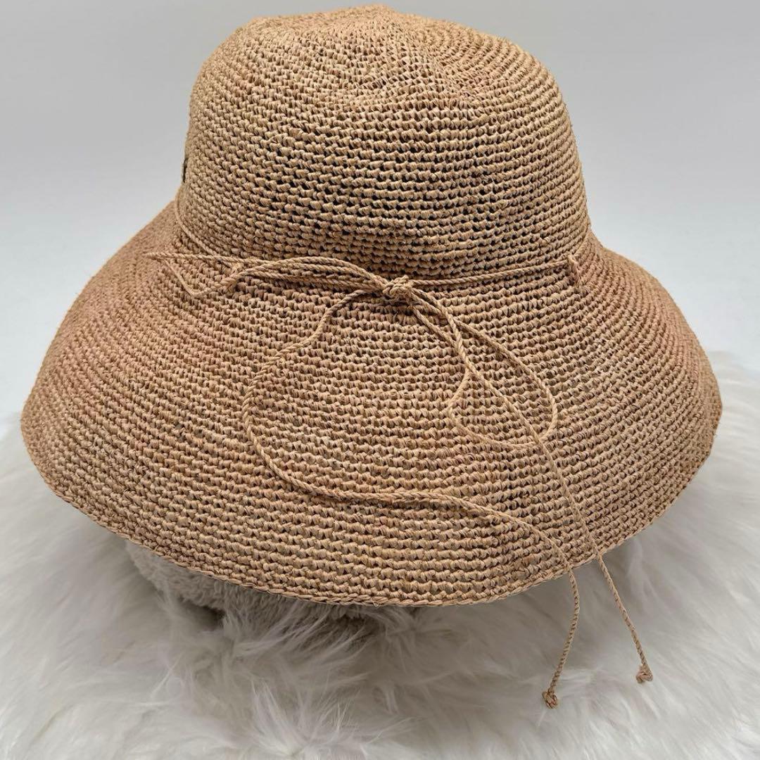 美品✨ ヘレンカミンスキー ラフィア ハット ナチュラル プロバンス12