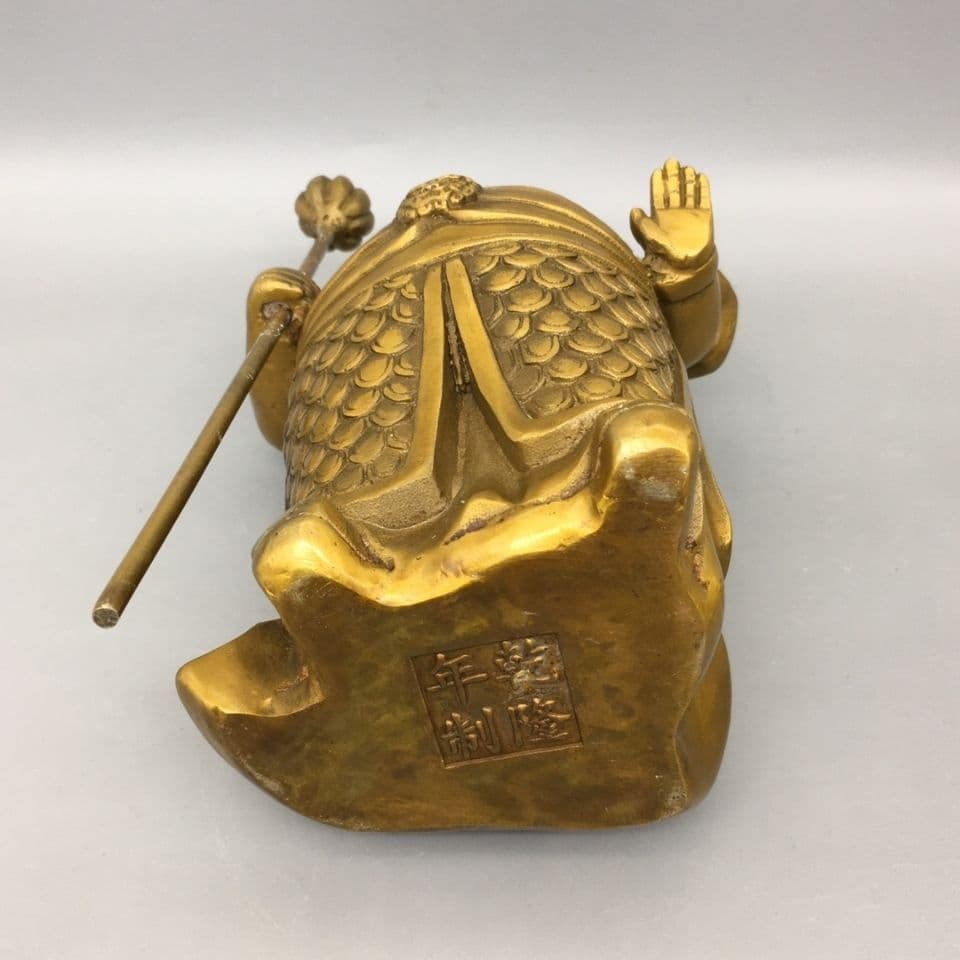 銅製 仏像 荼鬱塁二神 金剛菩薩仏像 鎮宅辟邪 開運 風水 招財 置物 工芸品