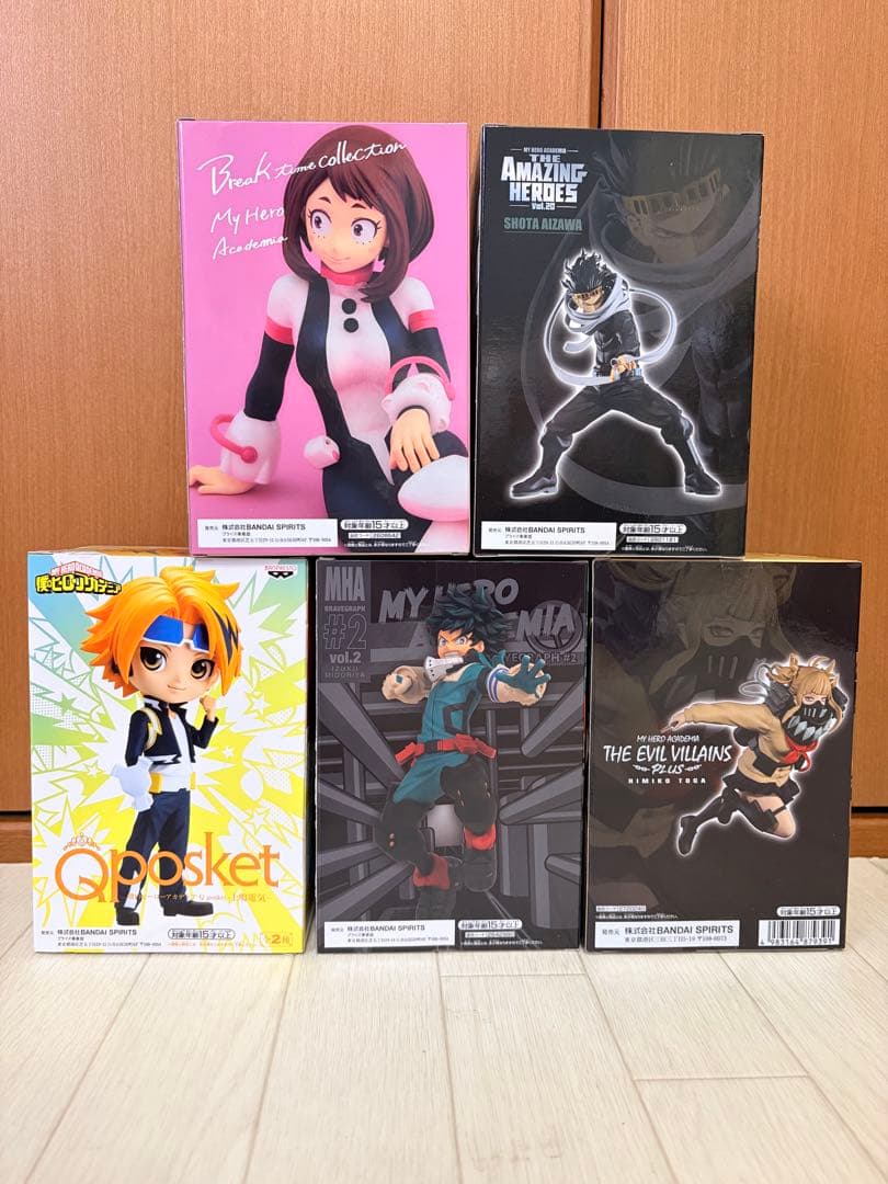 僕のヒーローアカデミア トガヒミコ他　１６体セット 未開封　５３