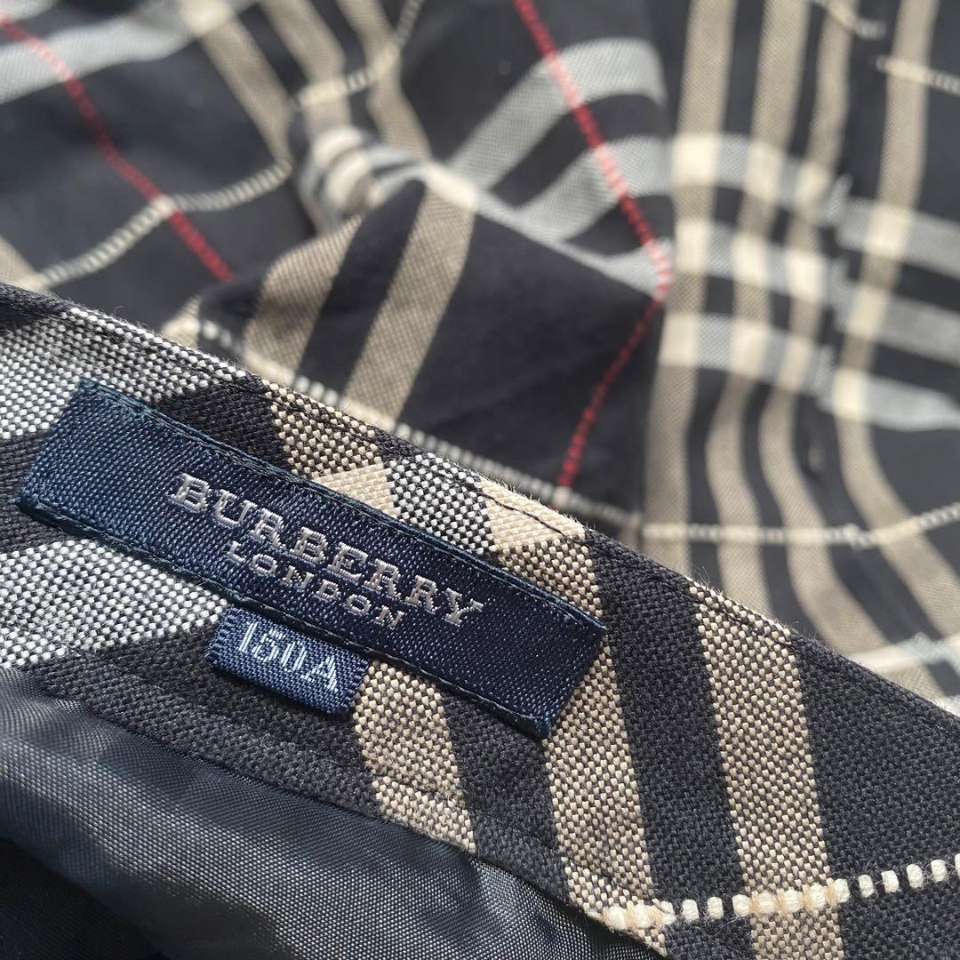 美品Burberryバーバリー卒服4点ブレザー・スカート・ブラウス・リボン150