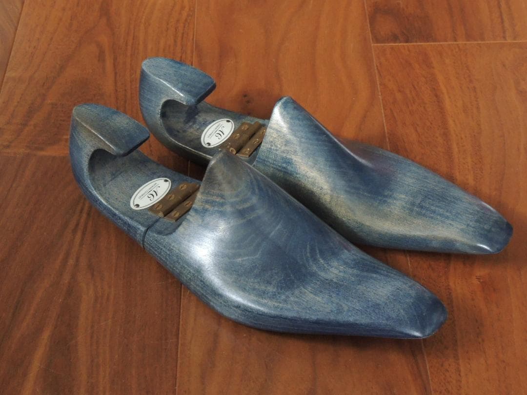 美品　Cleverley　アンソニークレバリー 　純正ツリー　8　アズーロ