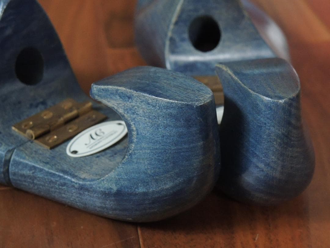 美品　Cleverley　アンソニークレバリー 　純正ツリー　8　アズーロ