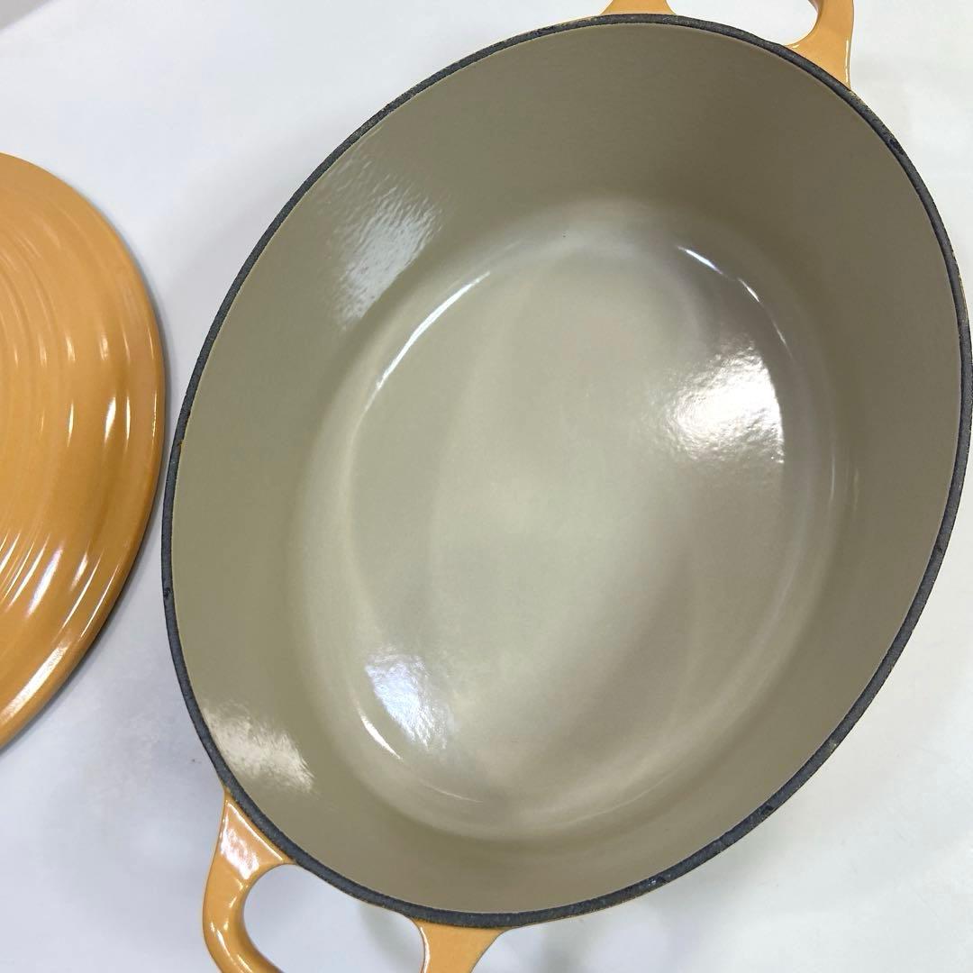 【美品】ルクルーゼ　ココット オーバル　27cm