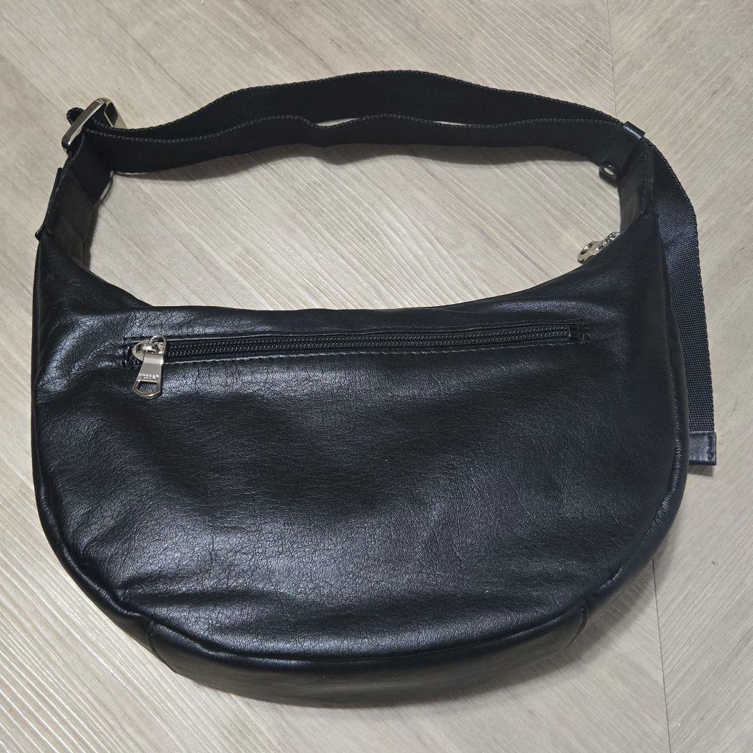 【美品】 russet ソフトレザーラウンドショルダーバッグ