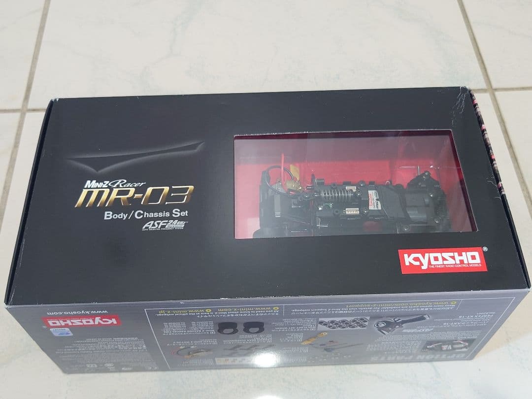 d*7様 KYOSHO ミニッツ MR-03 ボディシャーシセット XANAVI