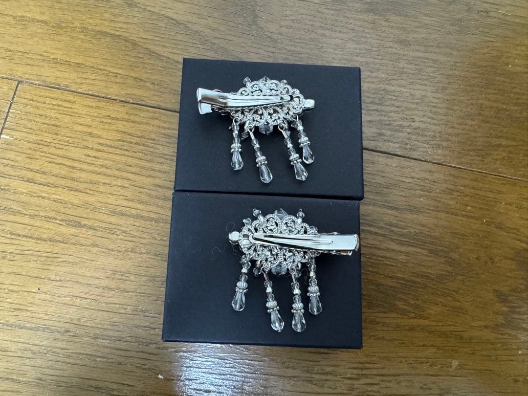 【新品未使用】ヘアクリップ　tanakadaisuke 2個セット