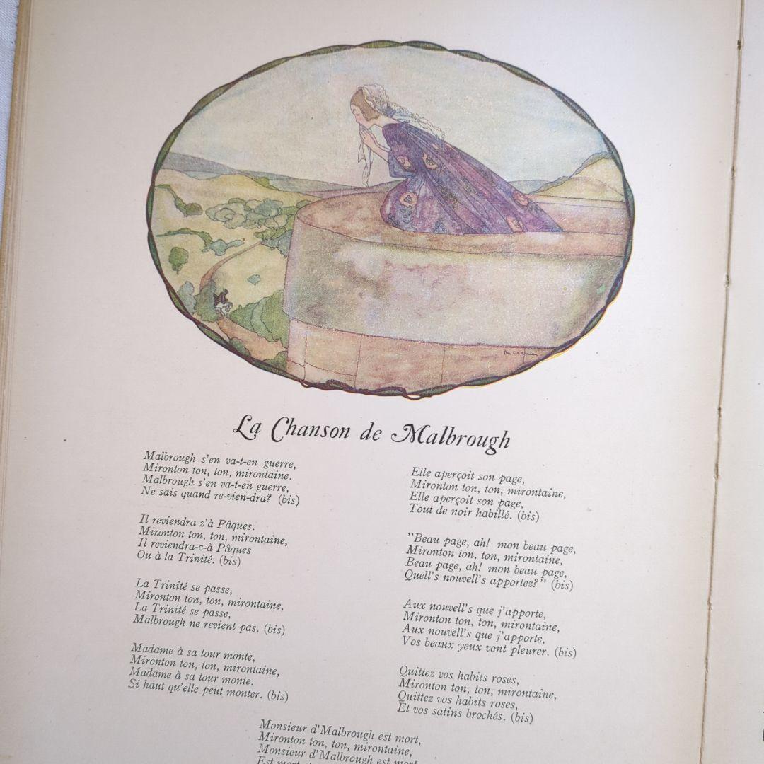 稀少1923アンティーク楽譜 絵本 洋書古書 児童書 ヴィクトリアン ヴンテージ